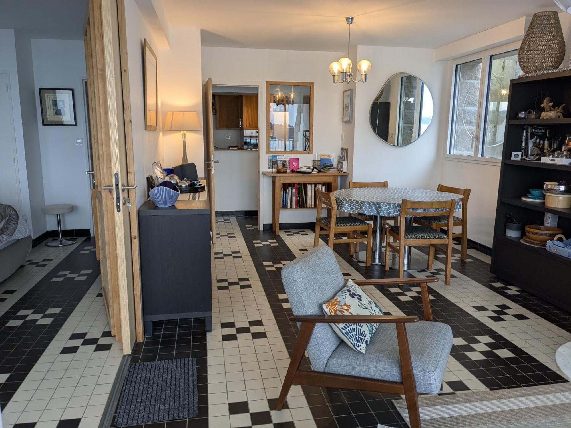 L'Appartement Pentrez A Keraudren Vue Mer ロキレック エクステリア 写真